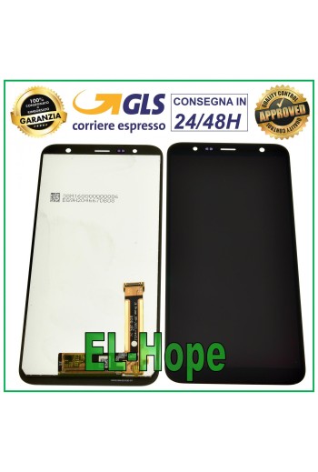 PANTALLA LCD PARA SAMSUNG GALAXY J4+ PLUS 2018 SM J415 FN PANTALLA TÁCTIL CRISTAL NEGRO