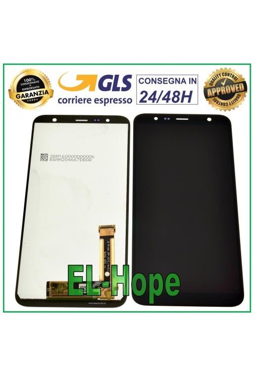 PANTALLA LCD PARA SAMSUNG GALAXY J4+ PLUS 2018 SM J415 FN PANTALLA TÁCTIL CRISTAL NEGRO