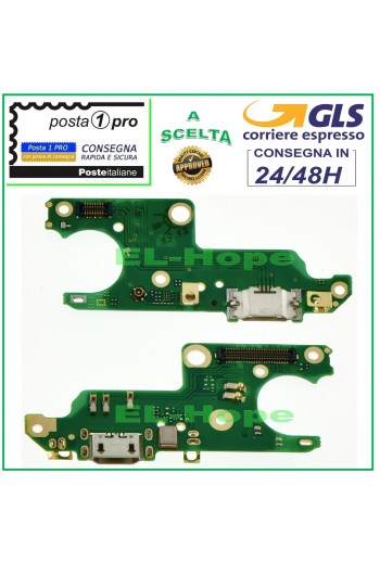 CONECTOR DE CARGA NOKIA 6 N6 TA-1021 TA-1033 + BASE DE MICRÓFONO PCB CARGA USB