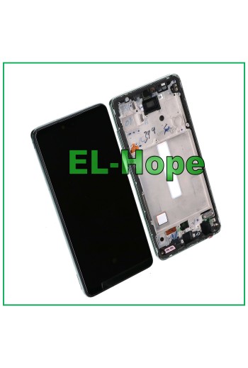 PANTALLA LCD OLED PARA SAMSUNG GALAXY A52 5G 2021 SM-A525F A526B MARCO TÁCTIL VERDE