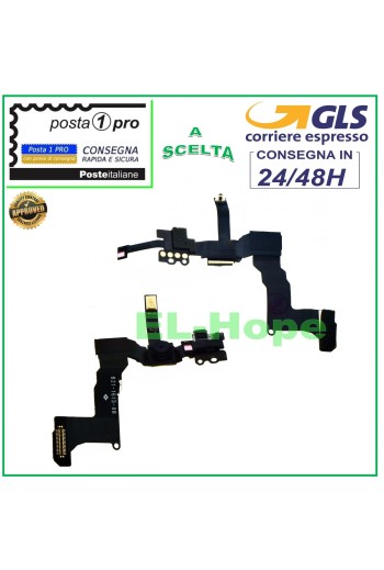 SENSOR DE PROXIMIDAD PLANO CÁMARA FRONTAL PARA APPLE IPHONE 5S MICRÓFONO FLEX