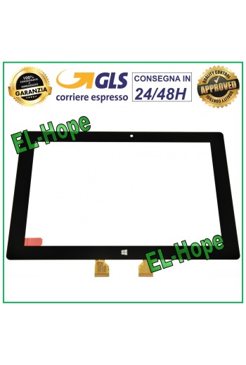 PANTALLA TÁCTIL DE VIDRIO MEDIACOM WINPAD 10.1 M-WPW100 WPW100E WPW101 WPW101E NEGRO
