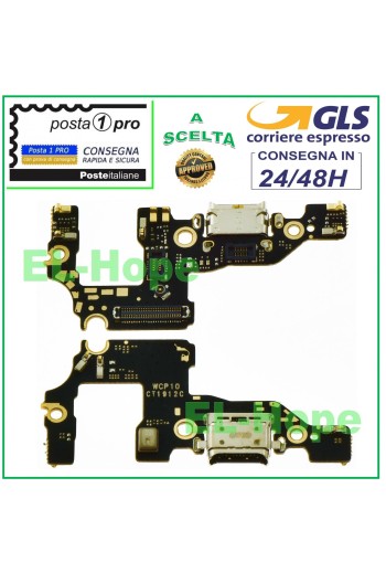 CONECTOR DE CARGA HUAWEI P10 VTR-L09 MICRÓFONO PLANO FLEX DOCK JACK CARGA
