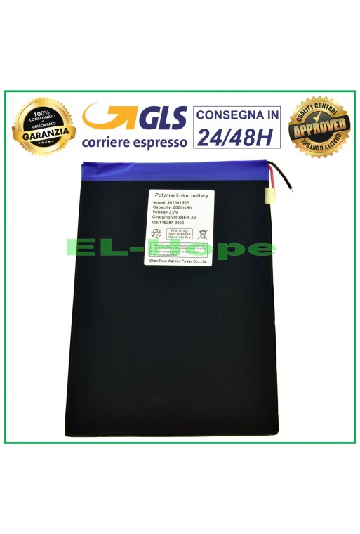 Batería original Mediacom Smartpad MX 10 M-SP10MXA M-SP10MXB 10.1 5000 mhA