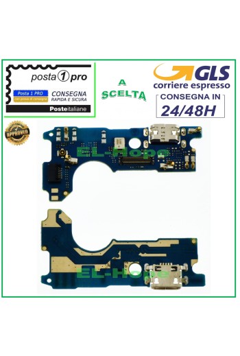 CONECTOR DE CARGA WIKO VIEW PRIME N603AAC000010 MICRÓFONO PCB CARGA MICRO USB