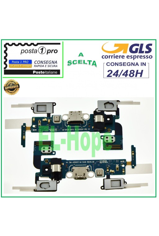 CONECTOR DE CARGA SAMSUNG GALAXY A5 A500F SM-A500 MICRÓFONO DOCK JACK CARGA