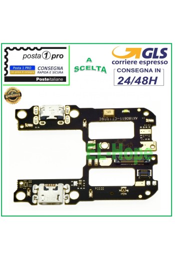 CONECTOR DE CARGA REDMI 6 + PLUS MICROFONO DOCK JACK PCB MICRO USB CARGA