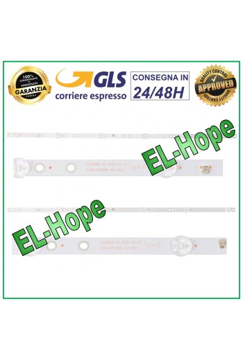 KIT 2 BARRAS 6 LEDS PARA TV 32 AKAI 4708-K320WD-A2113 N01 N11 K320WDX-A2 AKTV3225