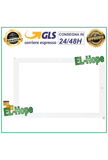 PANTALLA TÁCTIL PARA MEDIACOM SmartPad iyo 10 M-SP1AY M-SP1BY BLANCO ORIGINAL