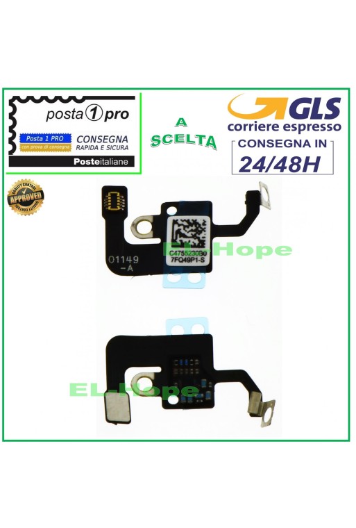 ANTENA WIFI PLANA FLEXIBLE APPLE IPHONE 8 PLUS 8+ A1864 A1897 A1898 SEÑAL INALÁMBRICA