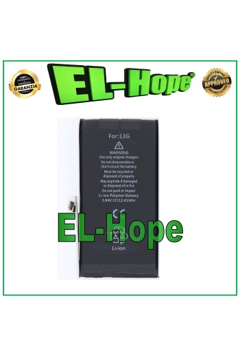 BATERÍA DE REPUESTO PARA IPHONE 13 3227 mAh 4,47 V