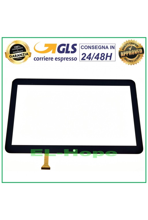PANTALLA TÁCTIL CRISTAL MAJESTIC TAB 611 TABLET 10.1 DIGITALIZADOR ORIGINAL NEGRO