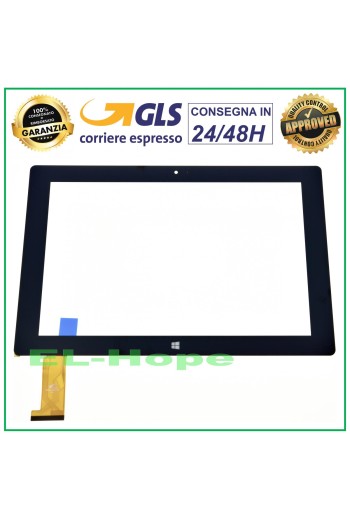 PANTALLA TÁCTIL DE VIDRIO MEDIACOM WINPAD 10.1 X120 M-WPX120 ORIGINAL NEGRO