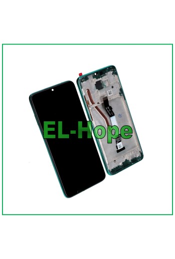 MARCO DE PANTALLA LCD TÁCTIL PARA XIAOMI REDMI NOTE 8 PRO M1906G7G CRISTAL VERDE