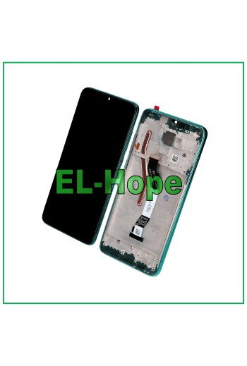 MARCO DE PANTALLA LCD TÁCTIL PARA XIAOMI REDMI NOTE 8 PRO M1906G7G CRISTAL VERDE