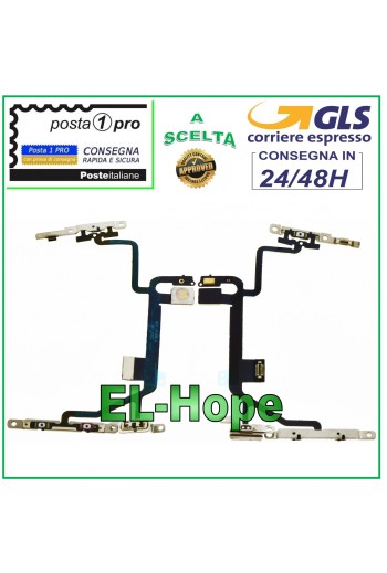 BOTÓN FLEXIBLE DE ENCENDIDO Y APAGADO PARA APPLE IPHONE 8 VOLUMEN FLASH MICRÓFONO