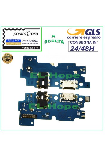 CONECTOR DE CARGA SAMSUNG GALAXY A20 2019 A205F SM-A205F MICRÓFONO CARGA USB