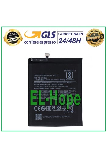 BATERÍA BM3J PARA XIAOMI MI8 MI 8 LITE M1808D2TG M1808D2TE M1808D2TC 3350 mAh