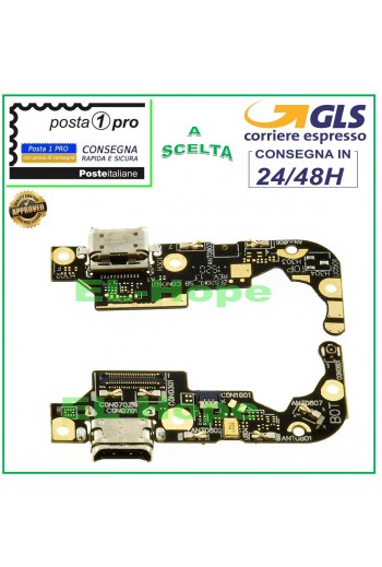 CONECTOR DE CARGA ASUS ZenFone 3 ZE520KL Z017D MICRÓFONO PLANO FLEX DOCK CARGA