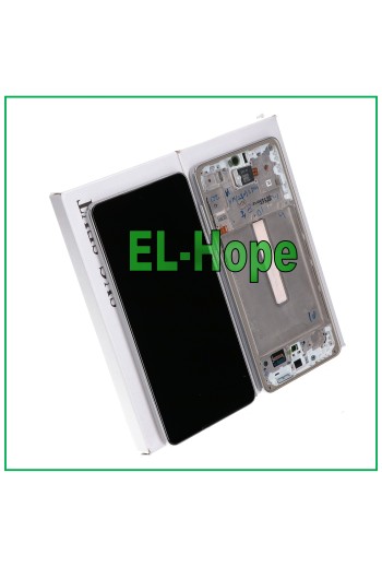 PANTALLA TÁCTIL LCD ORIGINAL SAMSUNG GALAXY A73 5G 2022 SM A736 B MARCO BLANCO