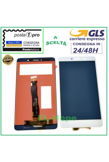 PANTALLA LCD PARA HUAWEI HONOR 6X BLN-L21 BLN-N22 PANTALLA TÁCTIL CRISTAL BLANCO