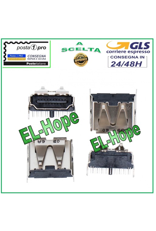 REEMPLAZO DE CONECTOR DE PUERTO HDMI PARA PS3 PLAYSTATION 3 SLIM CECH 3000 4000