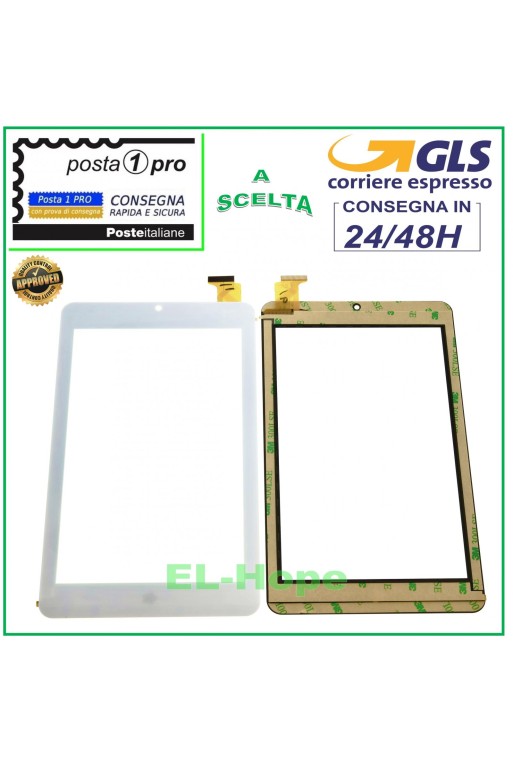 PANTALLA TÁCTIL MEDIACOM SMARTPAD 750GO M-SP750GOS M-SP750GOB ORIGINAL BLANCO