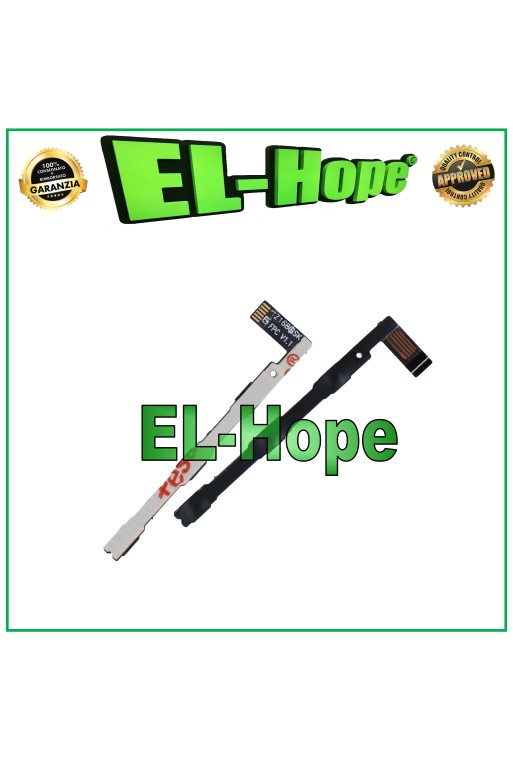 TECLAS LATERALES PLANAS FLEXIBLES VOLUMEN APAGAR TECLA PARA MOTOROLA MOTO E4 XT1760