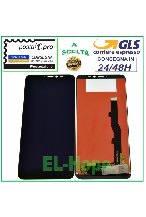 PANTALLA LCD PARA ZTE BLADE A530 A606 MONITOR TÁCTIL 5.45 NEGRO