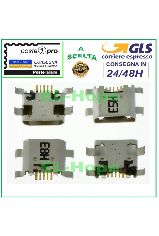 Conector de carga Huawei Nova Lite - P8 Lite 2017 PRA-LX1 Micro USB