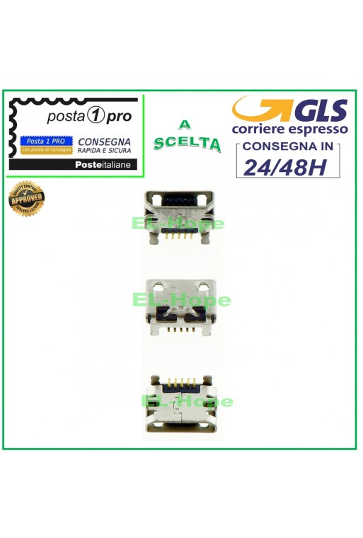 CONECTOR DE CARGA WIKO LENNY JERRY SUNNY RAINBOW 1 2 3 4 CARGA MICRO USB 