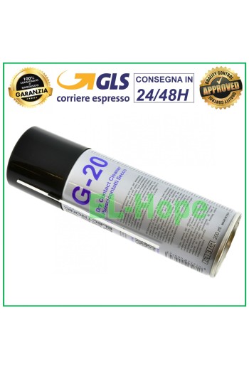 ALCOHOL SPRAY LIMPIADOR CONTACTOS DETERGENTE SECO DESENGRASANTE 200ml G-20 G20 DOS CI