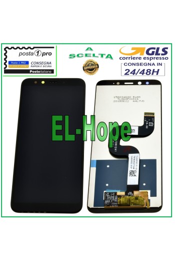 PANTALLA LCD PARA XIAOMI Mi A2 MiA2 Mi6X 6X PANTALLA TÁCTIL PANTALLA DE CRISTAL NEGRO