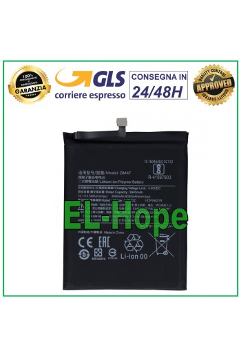 BATERIA BM4F PARA XIAOMI MI 9 LITE M1904F3BG / Mi CC9 CC9E / Mi A3 4030 mAh LI-ON