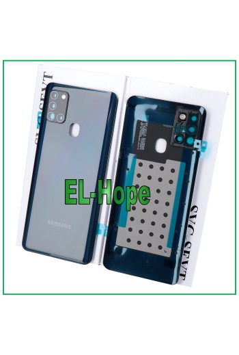 TAPA DE BATERÍA ORIGINAL SAMSUNG GALAXY A21S SM-A217 TAPA TRASERA NEGRA