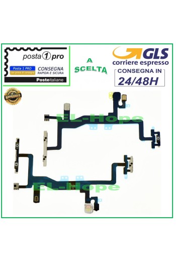 BOTÓN FLEXIBLE DE ENCENDIDO Y APAGADO PARA APPLE IPHONE 6S VOLUMEN FLASH MICRÓFONO