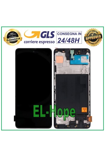 PANTALLA TFT LCD + MARCO PARA SAMSUNG GALAXY A51 SM A515 A515F PANTALLA TÁCTIL CRISTAL