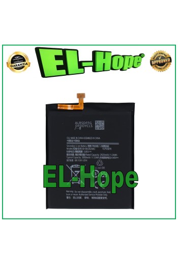 BATERIA EB-BA202ABU PARA SAMSUNG GALAXY A20E SM-A202F 3000 mAh IGUAL A LA ORIGINAL