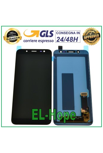 PANTALLA LCD PARA SAMSUNG GALAXY J6 2018 SM J600F N PANTALLA TÁCTIL DE VIDRIO