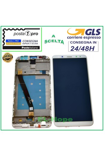 PANTALLA TÁCTIL LCD + MARCO PARA HUAWEI MATE 10 LITE RNE-L01 L21 NOVA 2i BLANCO