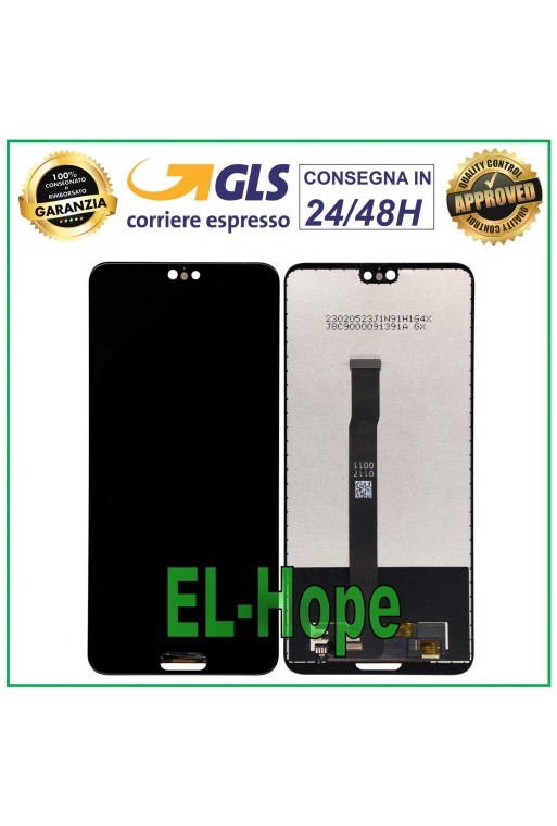 PANTALLA LCD PARA HUAWEI P20 EML L09 L09C L29 AL00 PANTALLA TÁCTIL PANTALLA DE CRISTAL NEGRO