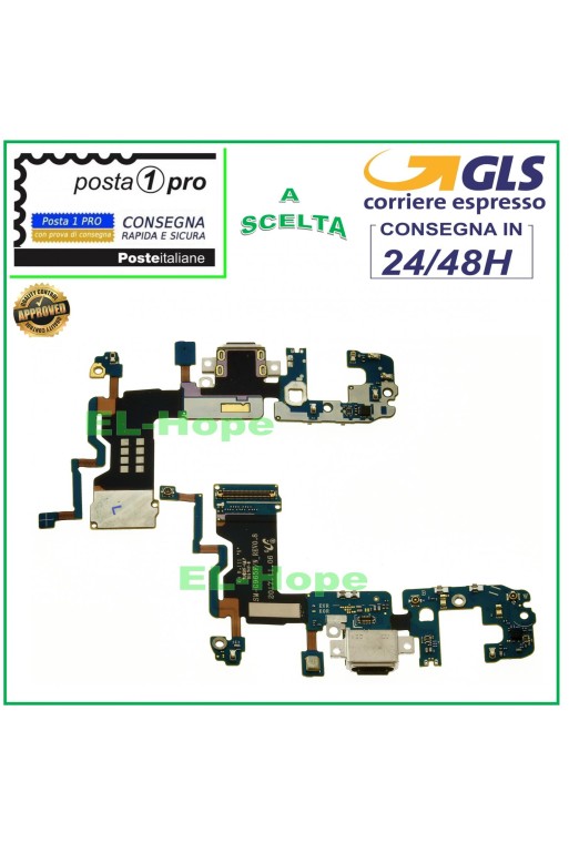 CONECTOR DE CARGA SAMSUNG GALAXY S9 PLUS + SM G965F MICRÓFONO DOCK JACK CARGA