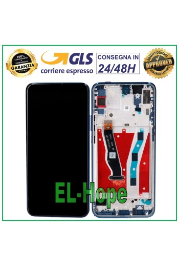 MARCO DE PANTALLA LCD PARA HUAWEI P SMART Z STK-LX1 STK-LX2 STK-L21 CRISTAL TÁCTIL AZUL