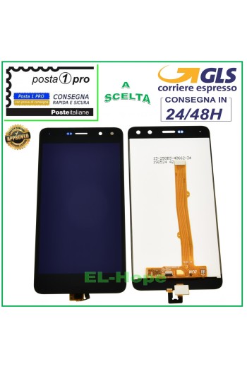 PANTALLA LCD PARA HUAWEI NOVA YOUNG Y6 2017 MYA-L11 PANTALLA TÁCTIL CRISTAL NEGRO