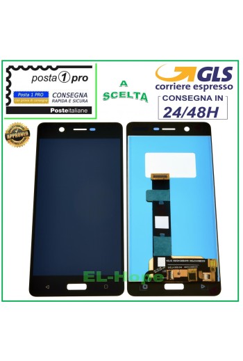 PANTALLA LCD PARA NOKIA 5 N5 TA-1024 1027 1053 1044 1054 PANTALLA TÁCTIL CRISTAL NEGRO