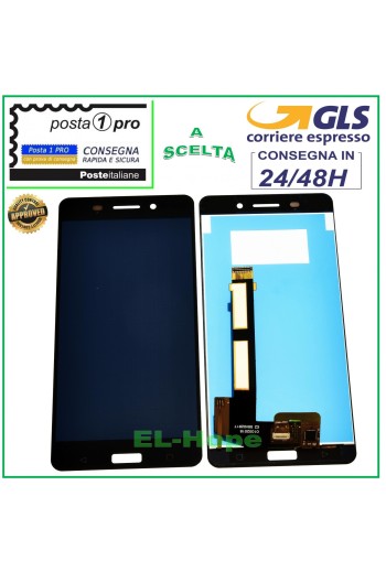PANTALLA LCD PARA NOKIA 6 N6 TA-1021 1033 TA 1021 TA 1033 PANTALLA TÁCTIL CRISTAL NEGRO