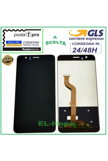 PANTALLA LCD PARA HUAWEI HONOR 8 FRD-L09 FRD-L19 PANTALLA TÁCTIL PANTALLA DE CRISTAL NEGRO