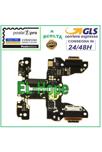 CONECTOR DE CARGA HUAWEI P30 ELE-L09 ELE-L29 BASE PARA MICRÓFONO CARGA USB TIPO C