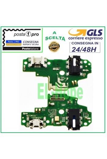CONECTOR DE BASE DE CARGA HUAWEI P SMART FIG-LX1 LX2 LX3 ENJOY 7S MICRÓFONO USB 