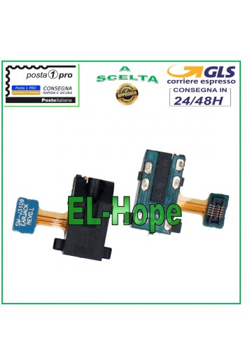 Cable plano flexible con conector para auriculares para Samsung J3 2016 SM-J320 J320 F